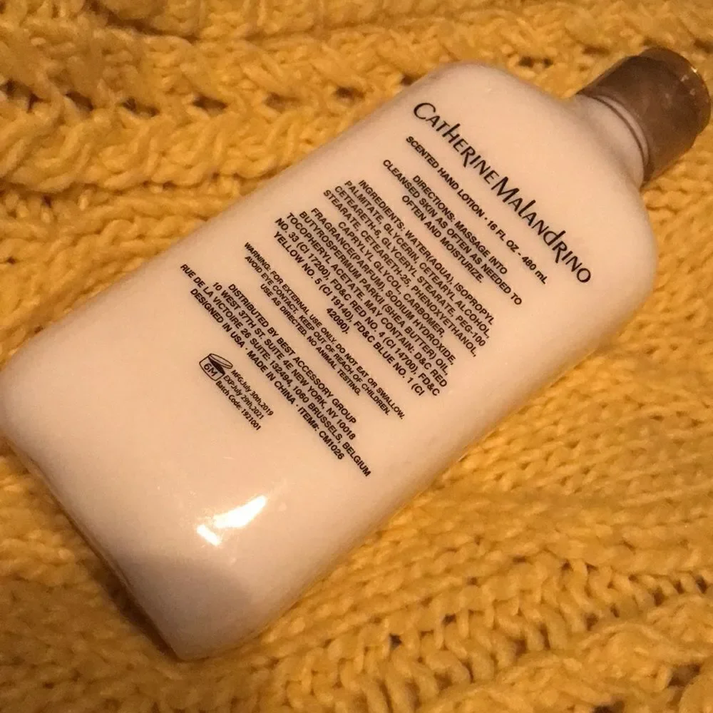 Catherine Malandrino Luminous Lily Hand lotion 16 oz SEALED